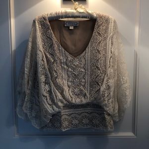 Beautiful cream lace top ❤️❤️❤️